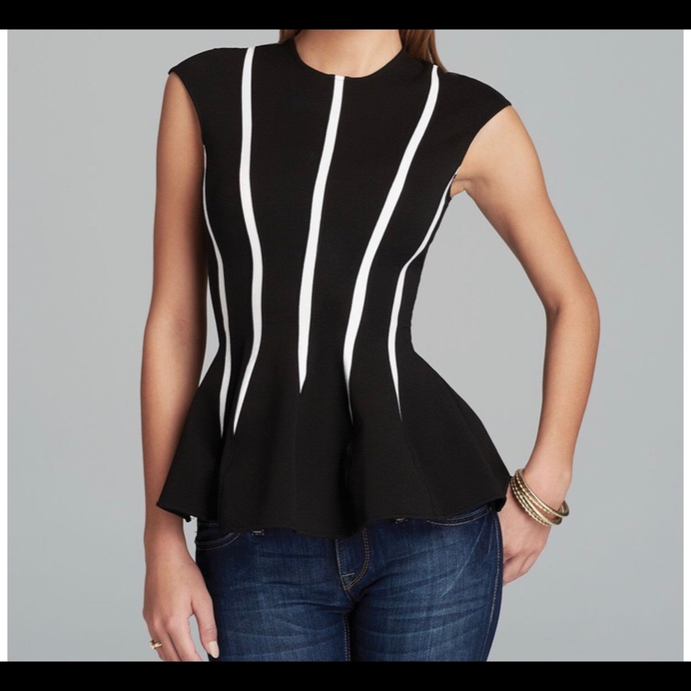 NWT! Torn by Ronny Kobo peplum top - brand new!